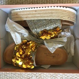 Gaimo Lujan Chanel Platform Sandals